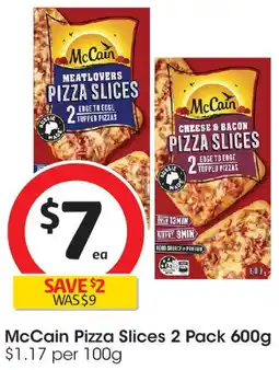 Coles McCain Pizza Slices 2 Pack offer