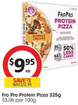 Coles Fro Pro Protein Pizza offer