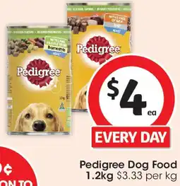 Coles Pedigree Dog Food offer
