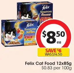 Coles Felix Cat Food offer