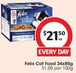 Coles Felix Cat Food offer
