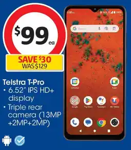 Coles Telstra T-Pro offer