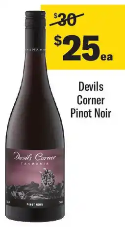 Coles Devils Corner Pinot Noir offer