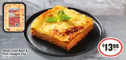 IGA Ready Chef Beef & Pork Lasagne offer