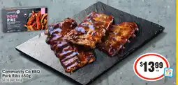 IGA Community Co BBQ Pork Ribs offer