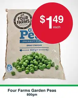 Australian Butchers Four Farms Garden Peas offer