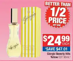 Direct Chemist Outlet Giorgio Beverly Hills Yellow EDT offer