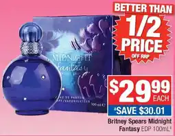 Direct Chemist Outlet Britney Spears Midnight Fantasy EDP offer