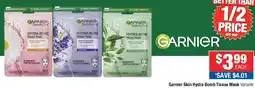 Direct Chemist Outlet Garnier Skin Hydra Bomb Tissue Mask Variants offer