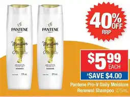 Direct Chemist Outlet Pantene Pro-V Daily Moisture Renewal Shampoo offer