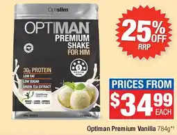 Direct Chemist Outlet Optiman Premium Vanilla offer