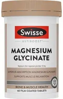 Coles Swisse Ultiboost Magnesium Glycinate Tablets 60 Pack offer