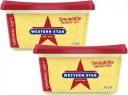 Coles Western Star Spreadable Blend 375g offer