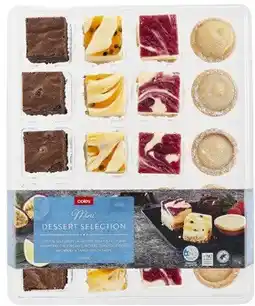 Coles Coles Mini Dessert Selection 20 Pack 715g offer