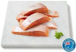 Coles Coles Tasmanian Fresh Salmon Portions Skin Off offer