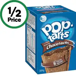 Woolworths Kellogg’s Pop Tarts 384g Pk 8 offer