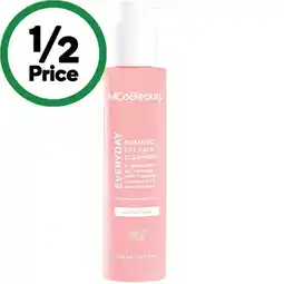 Woolworths MCoBeauty Everyday Foaming Gel Face Cleanser 150ml offer