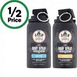 Woolworths Jack the Barber Body Deodorant Spray 150ml offer