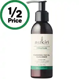 Woolworths Sukin Signature Foaming Facial Cleanser Pump 125ml offer