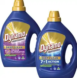 Coles Dynamo Professional Laundry Liquid 2 Litre offer