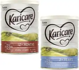 Coles Karicare Toddler Milk Drink Stages 3 or 4 900g offer