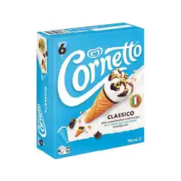 Woolworths Streets Cornetto 750ml Pk 6 – From the Freezer offer