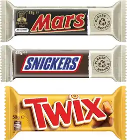 Coles Mars Chocolate Bar 30g-56g offer