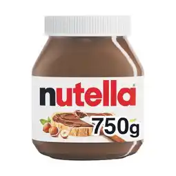 Woolworths Nutella Hazelnut Spread 750g offer