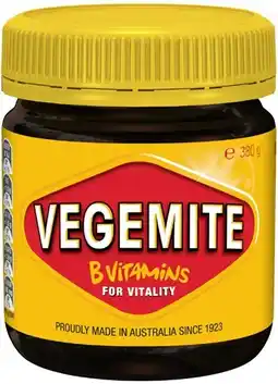 Coles Vegemite 380g offer