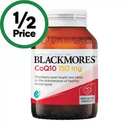 Woolworths Blackmores CoQ10 150mg Capsules Pk 90 offer