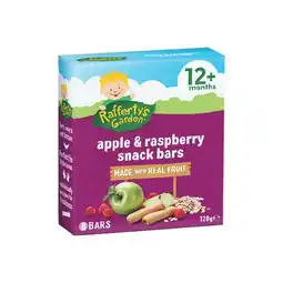 Woolworths Rafferty’s Garden Baby Snack Fruit Bars 128g offer