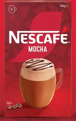 Coles Nescafé KitKat Mocha Coffee Sachets 8 Pack offer