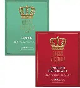 Coles Queen Victoria Tea Bags 100 Pack offer