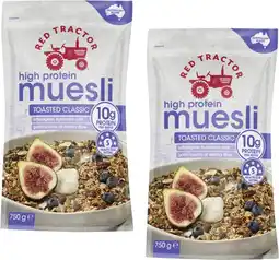 Coles Red Tractor High Protein Muesli or Granola 750g-800g offer