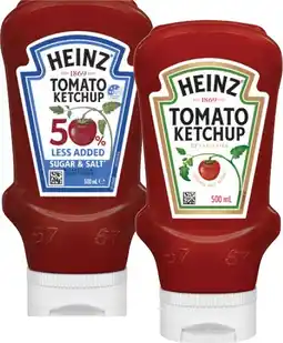 Coles Heinz Ketchup 500mL offer
