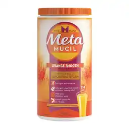 Woolworths Metamucil Fibre Powder 114 Dose 673gΔ offer