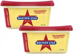 Coles Western Star Spreadable Blend 375g offer