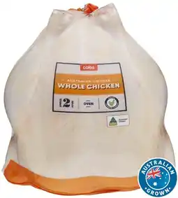 Coles Coles RSPCA Approved Whole Chicken offer