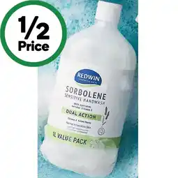 Woolworths Redwin Hand Wash Refill 1 Litre offer