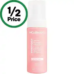 Woolworths MCoBeauty Everyday Gentle Foaming Cleanser 150ml offer