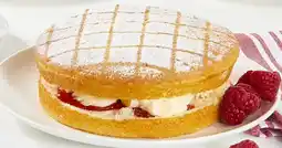 Coles Coles Bakery Cream Filled Sponge Cake 380g-450g offer