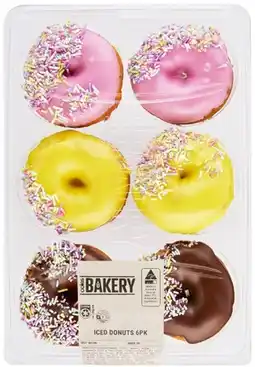 Coles Coles Bakery Iced Donuts 6 Pack offer