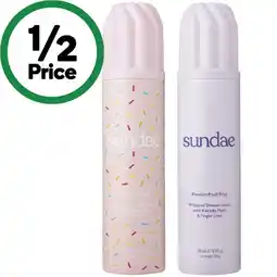 Woolworths Sundae Whipped Shower Foam 265ml offer