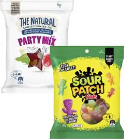 Coles The Natural Confectionery Co. 130g-230g or Sour Patch 190g offer