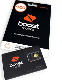 Coles Boost $300 SIM Pack offer