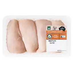 Woolworths Australian Fresh RSPCA Approved Chicken Breast Fillets Bulk Tray offer