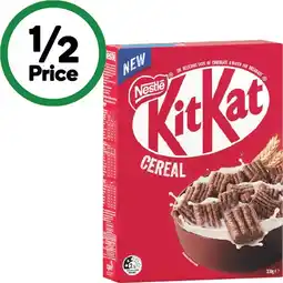 Woolworths Nestle Kit Kat Cereal 330g offer