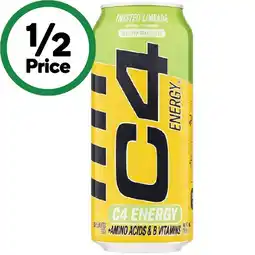 Woolworths C4 Smart Energy Drink 473ml offer
