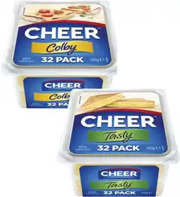 Coles Cheer Cheese Slices 500g offer
