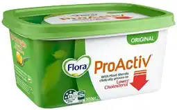 Coles Flora ProActiv 500g offer